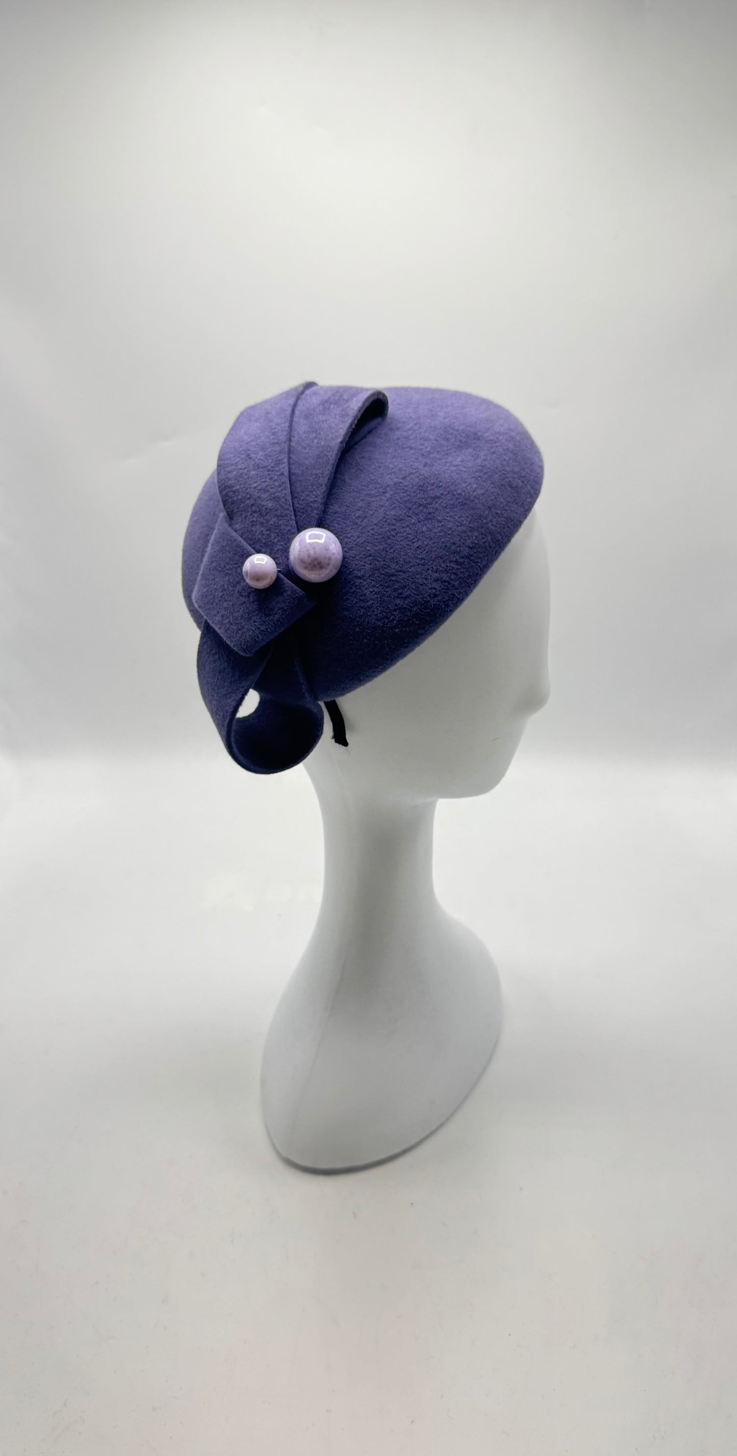 Fascinator with Pearl&Bow Detail